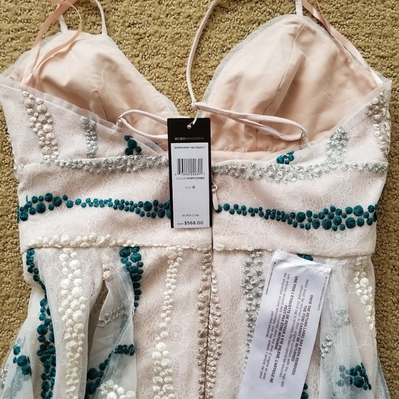*SOLD* NWT Bcbgmaxazria Liliana Tulle Maxi Dress - Picture 7 of 7